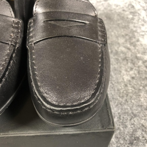 Geox Shoes Women's Size 7 Black Leather Loafers Respira D642TA Made In Italy - Picture 6 of 16